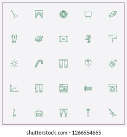 icon set about art with keywords scroll, sun and rock guitar