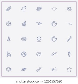 icon set about astronomy with keywords star on space, star and saturn