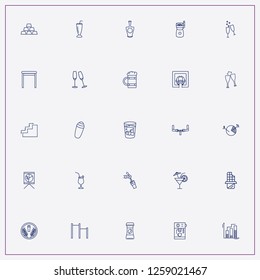 icon set about bar with keywords plug, chocolate bar and horizontal bar