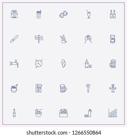 icon set about bar with keywords beer time, case of beer and beer bottle