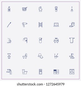 icon set about bathroom with keywords towel dryer, hand liquid soap and laying oftiles