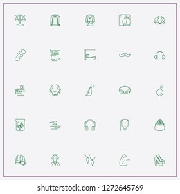 icon set about beauty with keywords lady wallet, jacket and biceps