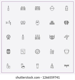 icon set about beer with keywords tap, beer tap and beer pub logo