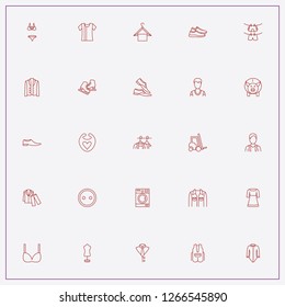 icon set about clothes with keywords gumshoes, boy and young boy