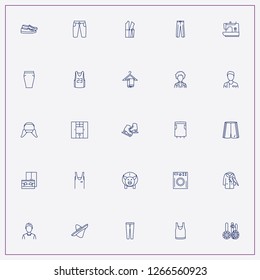 icon set about clothes with keywords boy, sombrero and wshing machine