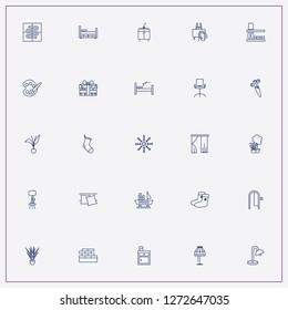 icon set about decor with keywords ship decor, palette and lamp