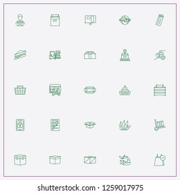 icon set about delivery with keywords worldwide delivery, cargo and trailer