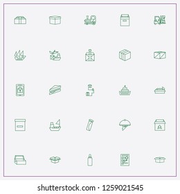 icon set about delivery with keywords train, sandwich and cargo