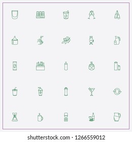 icon set about drink with keywords refresh, coffee cup and fresh juice