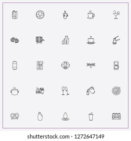 icon set about drink with keywords water mug, water drop and can
