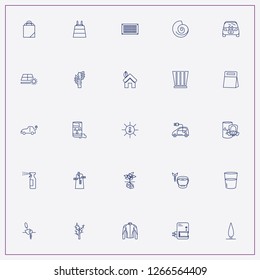 icon set about ecology with   wind, cactus tree and pine tree