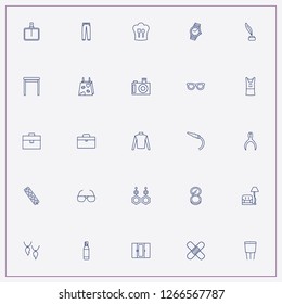 icon set about fashion with keywords wardrobe, heart pendant and watch