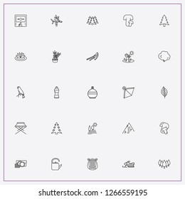 icon set about forest with keywords crossbow, dibs and water flask