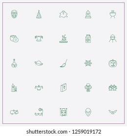 icon set about halloween with keywords tombstone, bat and grave