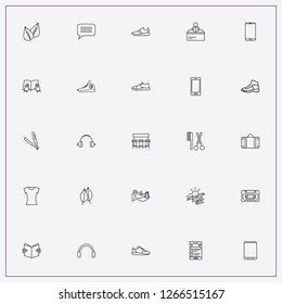icon set about hipster with keywords barber razor, bar counter and suitcase
