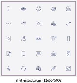 icon set about hipster with keywords sneakers, reading and spectacles with mustache