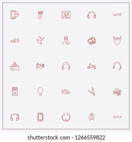 icon set about hipster with keywords mustache, tea time and coffee grinder