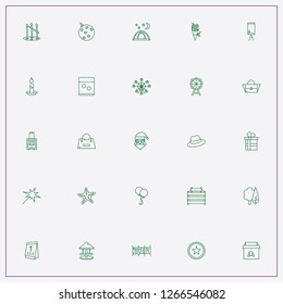 icon set about holiday with keywords santa claus, hat and christmas tree toy