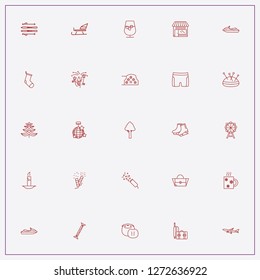 icon set about holiday with keywords viski glass, airplane and pumkin