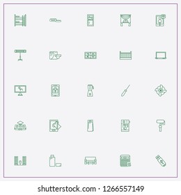 icon set about home with keywords eletric train, curtains and pet bowl for feed