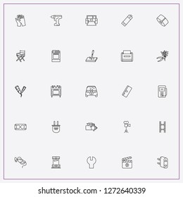 icon set about industry with keywords refueling gun, petrol station and battery