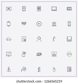 icon set about internet with   business idea, mobile phone and graphic on monitor