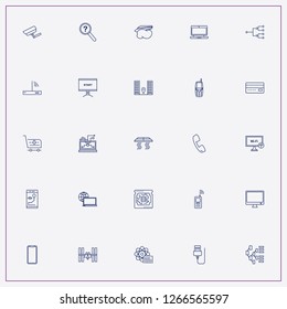 icon set about internet with   credit card, computer board and building location