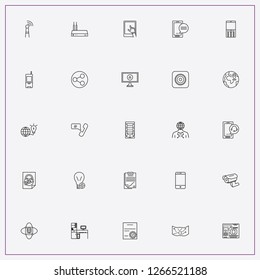 icon set about internet with keywords mobile phone, tablet and map