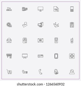 icon set about internet with keywords mail adress location, pirate envelope and mail notification