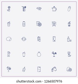 icon set about juice with keywords juice cup, juicer and orange juice