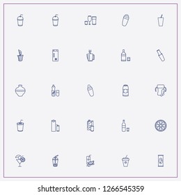 icon set about juice with keywords fresh juice, drink shaker and energy drink