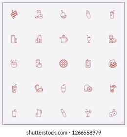 icon set about juice with keywords bar shaker, fresh juice and juice cup