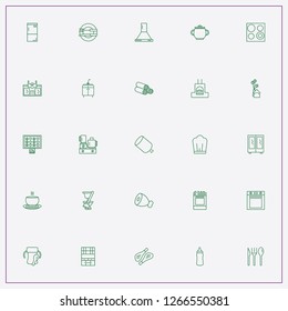 icon set about kitchen with keywords towels, plunger and sink stand