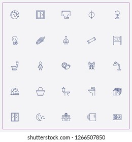 icon set about light with keywords alien, projector and muzzle