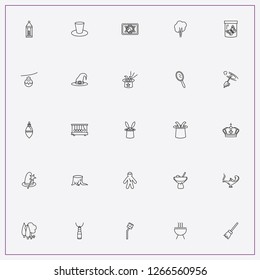 icon set about magic with keywords gas vapor, halloween cauldron and voodoo