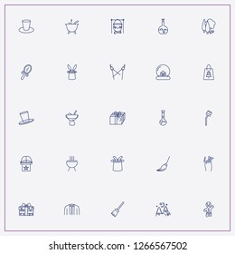 icon set about magic with keywords halloween broom, broom and magic cauldron