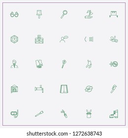 icon set about man with keywords accident insurance, spectacle and door lock
