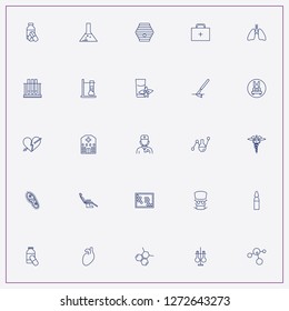 icon set about medicine with keywords pills, single cell disease and health sign
