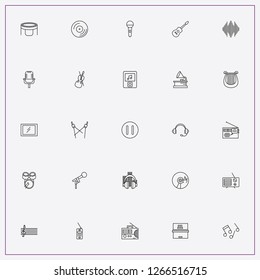 icon set about music with keywords guitar, violin and music notes