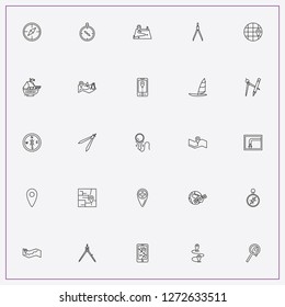 icon set about navigation with keywords route location, medical location and mobile tracking location