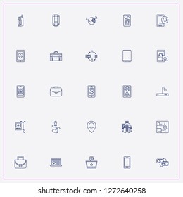 icon set about phone with keywords mobile, map location and case