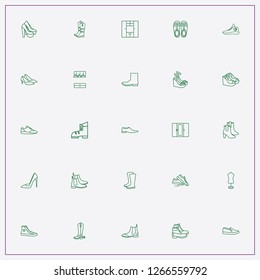 icon set about shoes with keywords men shoe, boot and jockey shoe