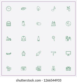 icon set about space with keywords photo camera cards, potato and zoom in