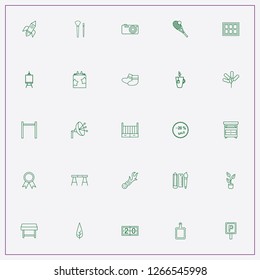 icon set about space with keywords tea cup, nightstand with shelves and horizontal