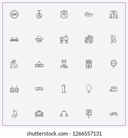 icon set about street with keywords garbage truck, call to rescue and dead body silhouette