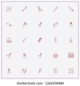 icon set about tools with keywords archeology, garage and pliers