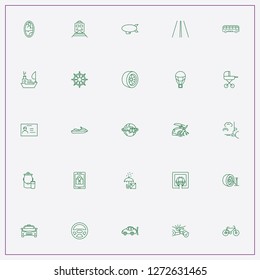 icon set about transport with keywords driving license, mechanic and car toy