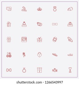 icon set about wedding with keywords candy cake, heart lock and butterfly tie
