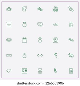 icon set about wedding with keywords butterfly tie, bouquet and candy cake