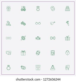 icon set about wedding with keywords table setting, flower bouquet and man shoes